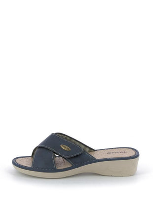 Mules/Sabots - Couleur: Bleu - Pronti